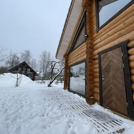 Nyaraló Nordic Log-house With Sauna *