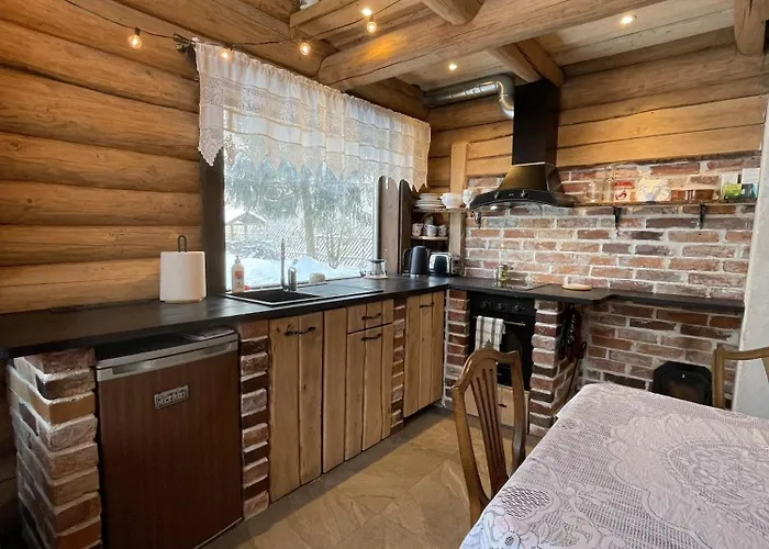 Nyaraló Nordic Log-house With Sauna